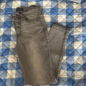 Aeropostale Gray Women Jeggings